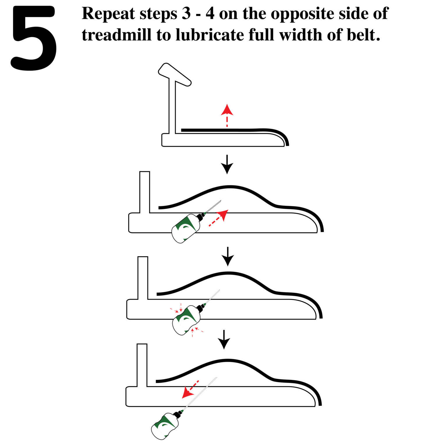 Treadmill Lubricant Instructions Spot On Products