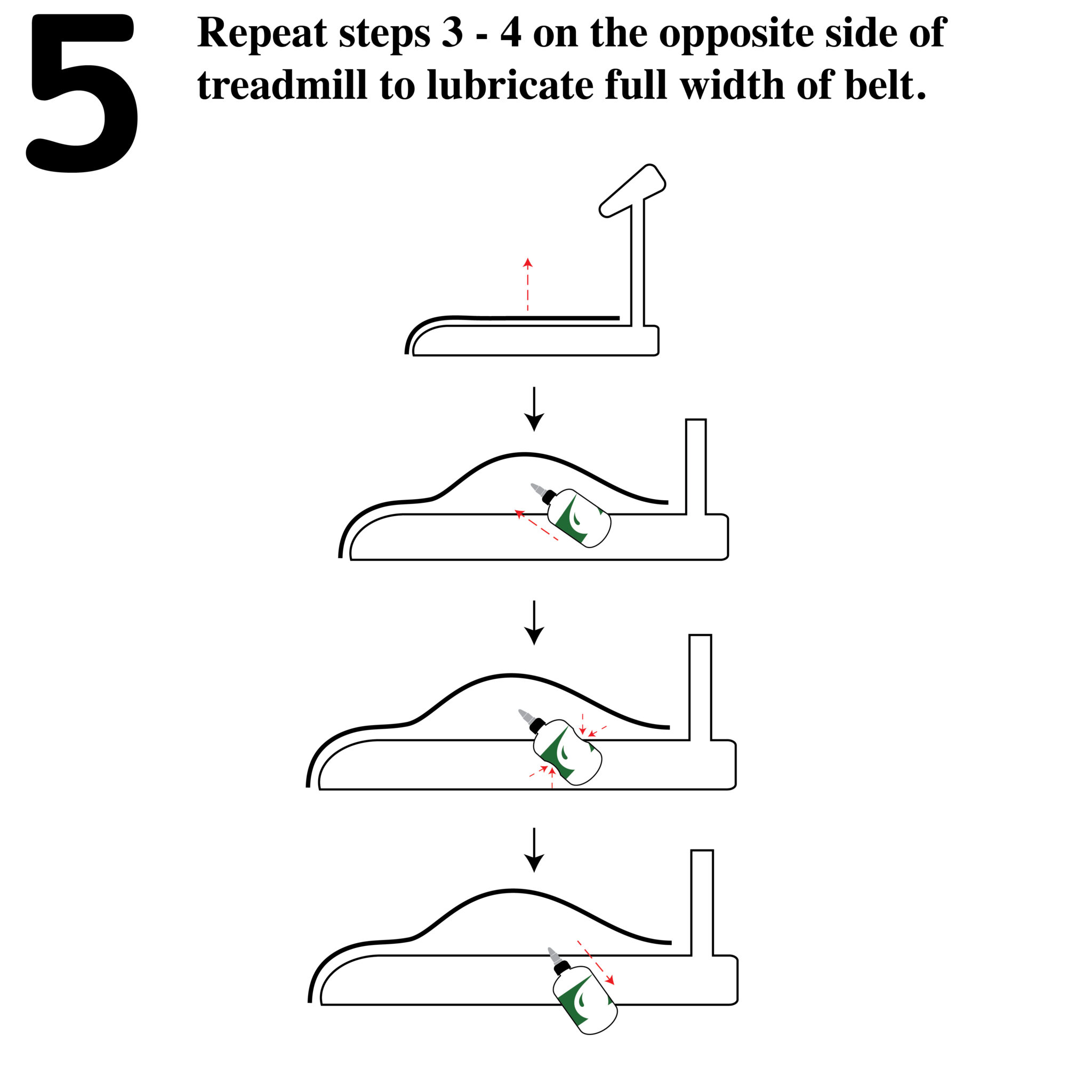 Treadmill Lubricant Instructions Spot On Products